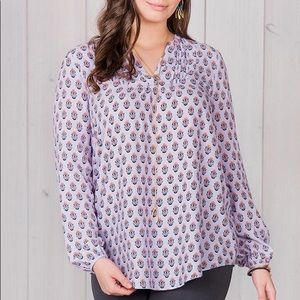 ⬇️ MATILDA JANE | The Adventure Begins | Delicate Topiary Top | EUC | Women’s: M